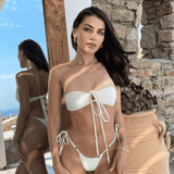 Koa Bikini Bottoms in Bone