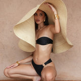 Deia Bikini Top in Nero