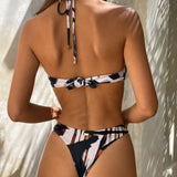 Deia Bikini Top in Zebra