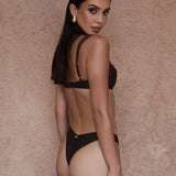 Goi Bikini Bottoms in Arabica
