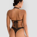 Gaia Bikini Top in Arabica