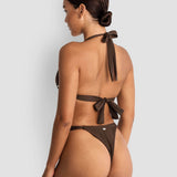 Kaia Bikini Top in Arabica