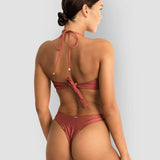 Deia Bikini Top in Blush