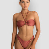 Deia Bikini Top in Blush