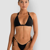Koa Bikini Bottoms in Jet